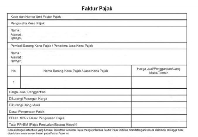 PKP faktur pajak