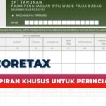 SPT Coretax: Ada Lampiran Khusus untuk Perincian Biaya
