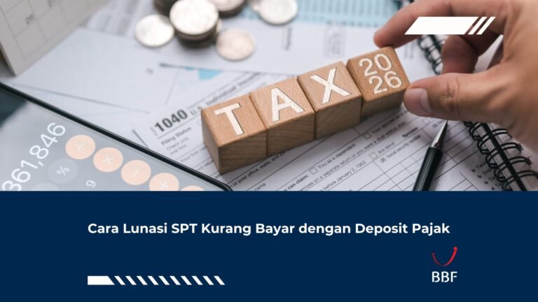 Cara Lunasi SPT Kurang Bayar dengan Deposit Pajak