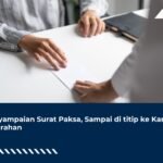 Penyampaian Surat Paksa, Sampai di titip ke Kantor Kelurahan