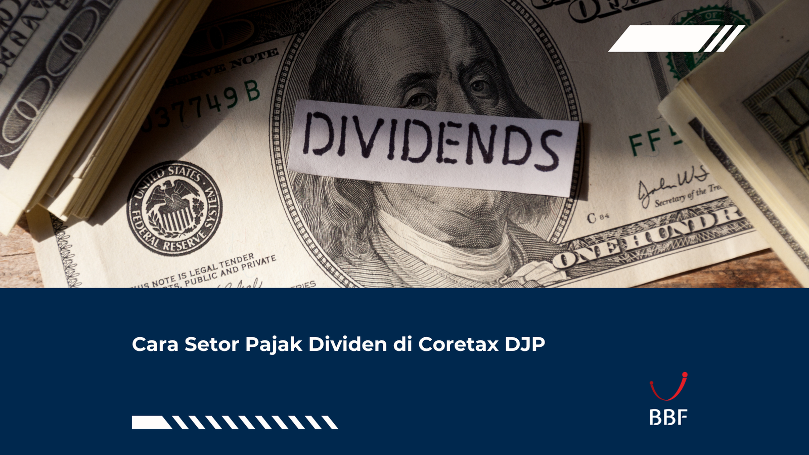 Cara Setor Pajak Dividen di Coretax DJP