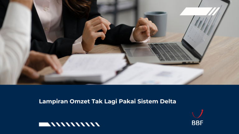 Lampiran Omzet Tak Lagi Pakai Sistem Delta