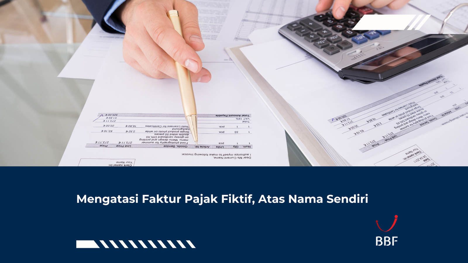 Mengatasi Faktur Pajak Fiktif, Atas Nama Sendiri