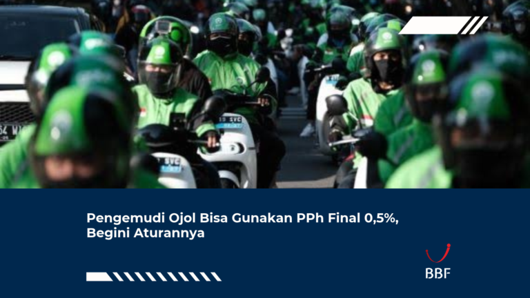 Pengemudi Ojol Bisa Gunakan PPh Final 0,5%, Begini Aturannya