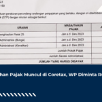 Tagihan Pajak Muncul di Coretax, WP Diminta Rutin Cek