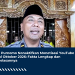 Ipda Purnomo Nonaktifkan Monetisasi YouTube Mulai Oktober 2026: Fakta Lengkap dan Penjelasannya