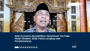 Ipda Purnomo Nonaktifkan Monetisasi YouTube Mulai Oktober 2026: Fakta Lengkap dan Penjelasannya