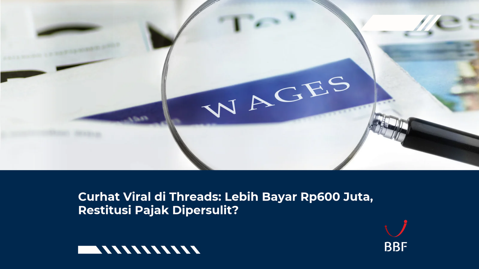 Curhat Viral di Threads: Lebih Bayar Rp600 Juta, Restitusi Pajak Dipersulit?